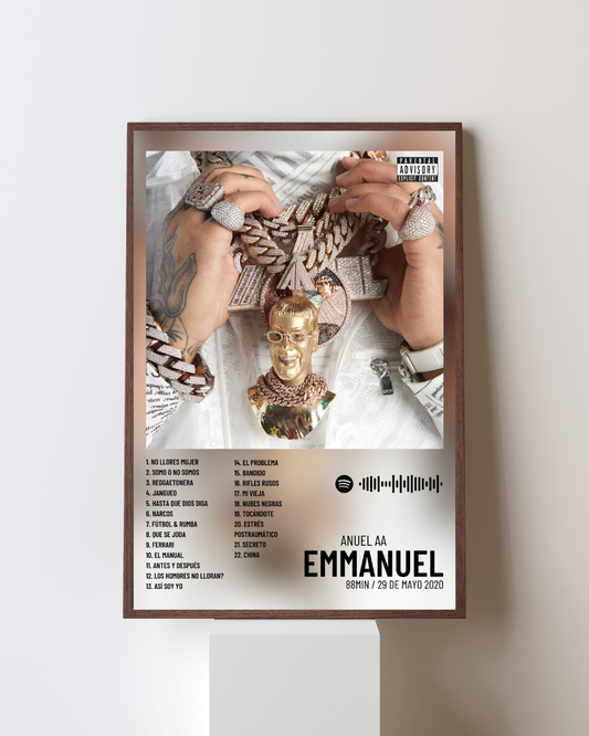 EMMANUEL ANUEL AA - Estilo Spotify