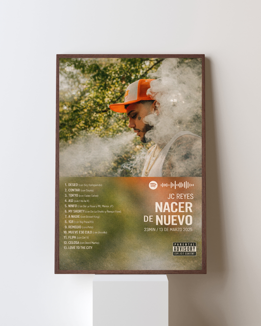 Cuadro JC REYES –  Estilo Spotify